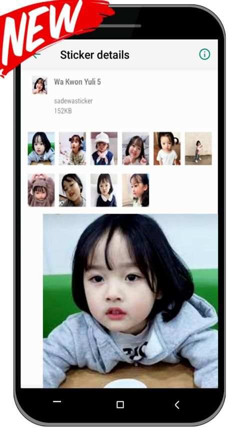 Stiker Wa Kwon Yuli Lucu Dan Imut WAStickerApps screenshot 4