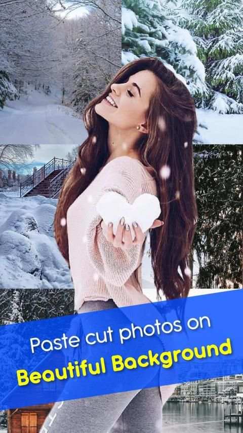 Snowfall Photo Frames screenshot 2