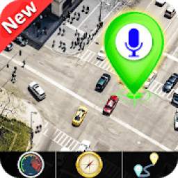 GPS Satellite View Transit Map & Voice Navigation
