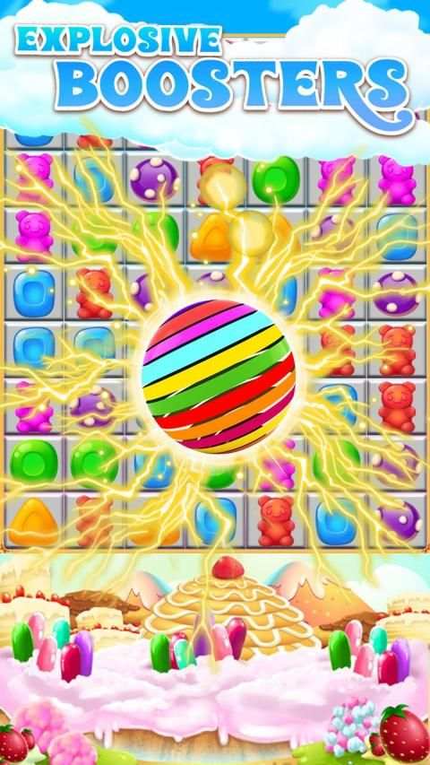 Candy Bears 3 - new games 2020 स्क्रीनशॉट 1