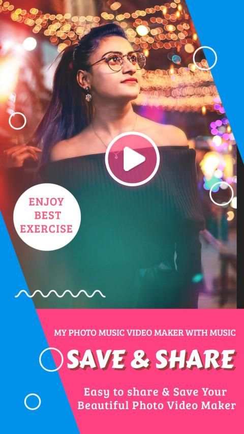 My Photo Music Video Maker - Video Editor screenshot 1