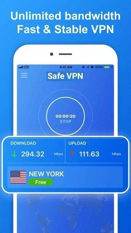 Safe VPN- Free Unlimited Fast Proxy VPN screenshot 2