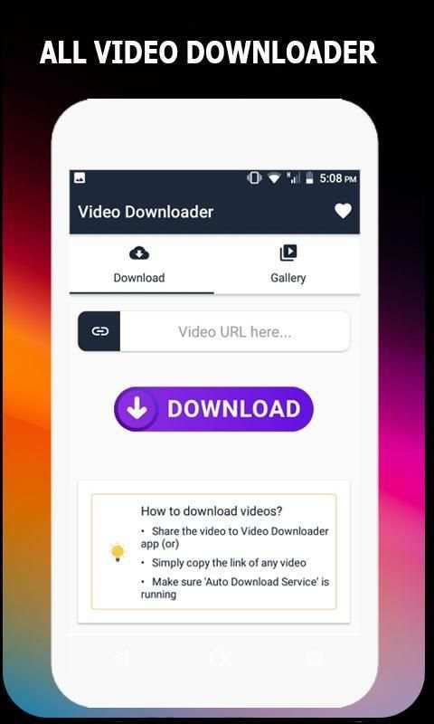 All Downloader Free Download: Video Downloader HD स्क्रीनशॉट 4