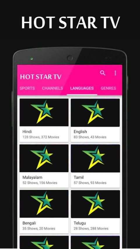 Guide for Hot Star Tv – Movies ,Tv Shows screenshot 1