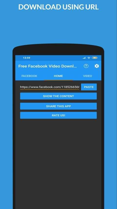 Free Facebook Video Downloader screenshot 2