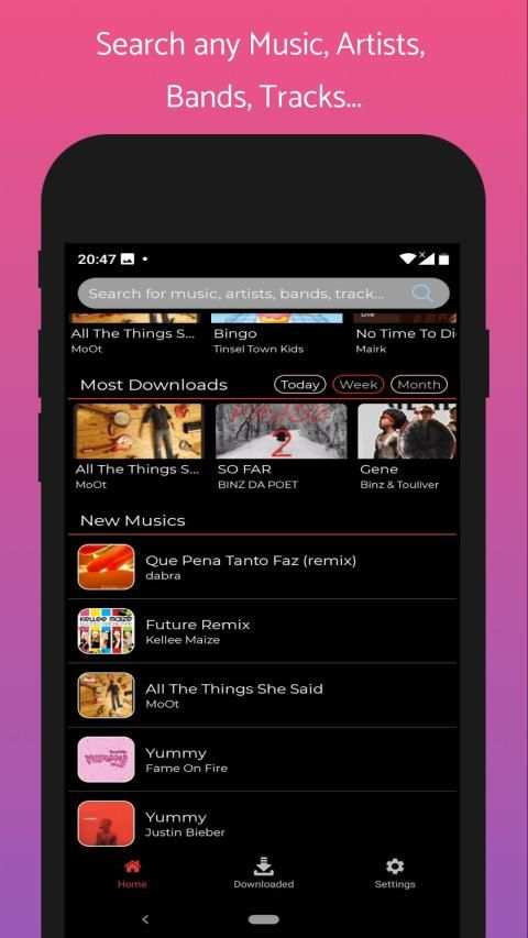 Free Music Downloader Mp3 screenshot 5
