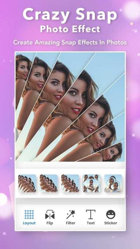 Crazy Snap Photo Effect - Photo Mirror Effect स्क्रीनशॉट 5