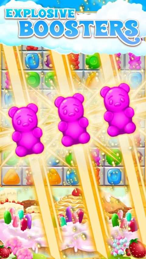 Candy Bears 3 - new games 2020 स्क्रीनशॉट 10