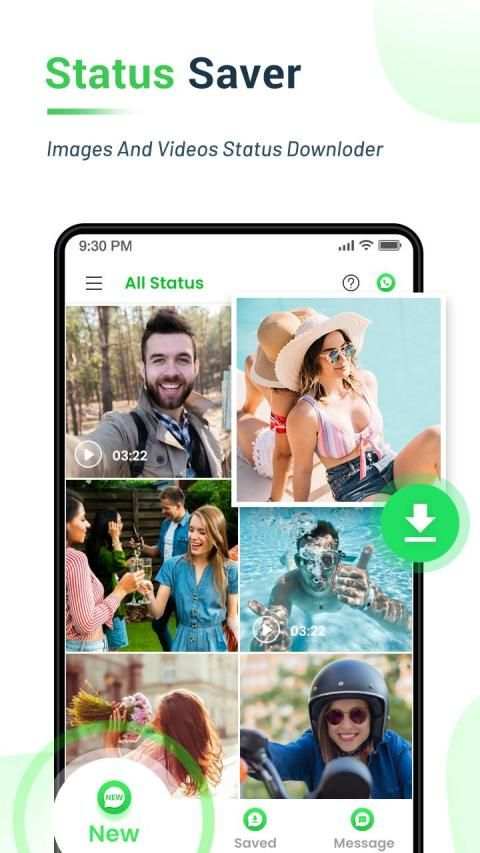 Status Saver - Downloader for Whatsapp स्क्रीनशॉट 4