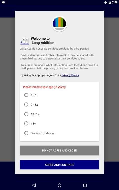 Long Addition screenshot 1