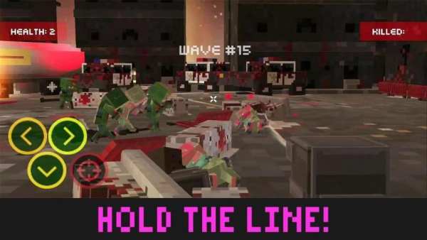 Block Zombie: Stop the Zombie Apocalypse FPS screenshot 2