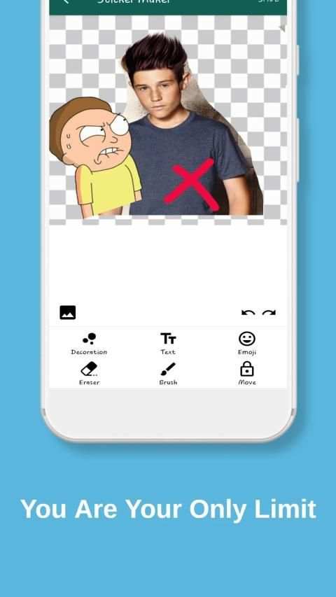 StickUp - Simple WhatsApp Sticker Maker स्क्रीनशॉट 3