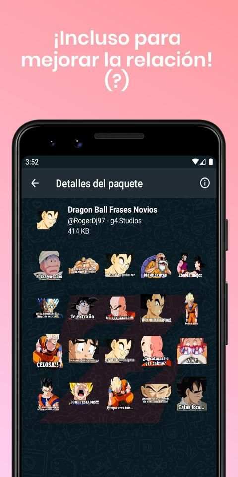 Stickers de Dragon Ball para WhatsApp screenshot 3