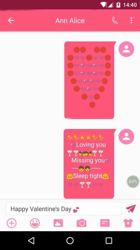 Love Art - Emoji Keyboard स्क्रीनशॉट 8