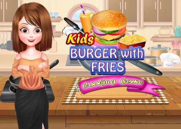 Perfect Burger Homemade Recipe - Girl Cooking Game screenshot 7
