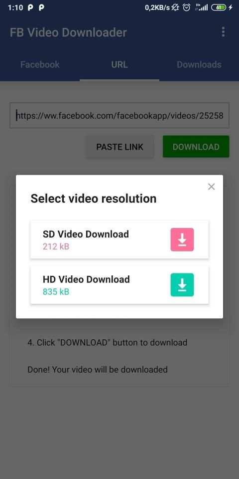 Video Downloader for Facebook - FB Video Download screenshot 3