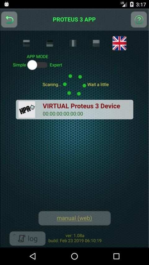 Proteus3 App (v.1.11x) screenshot 1