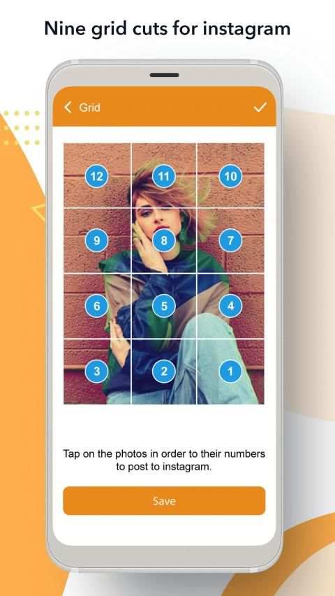 Nine Cuts Grid For Instagram | Nine Grid Crop screenshot 1