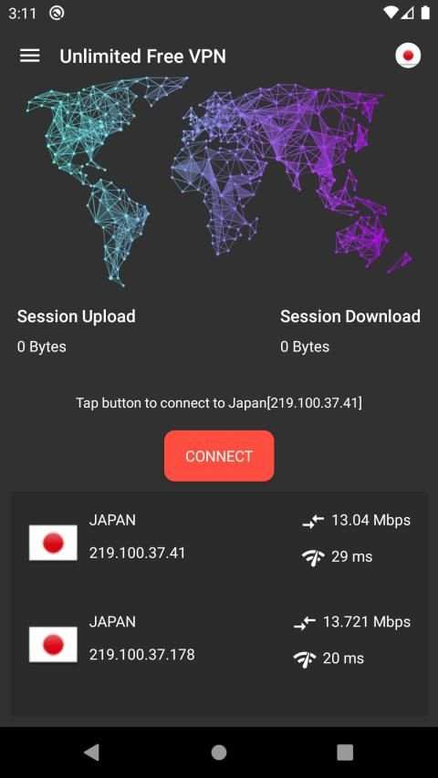 Unlimited Free VPN स्क्रीनशॉट 4