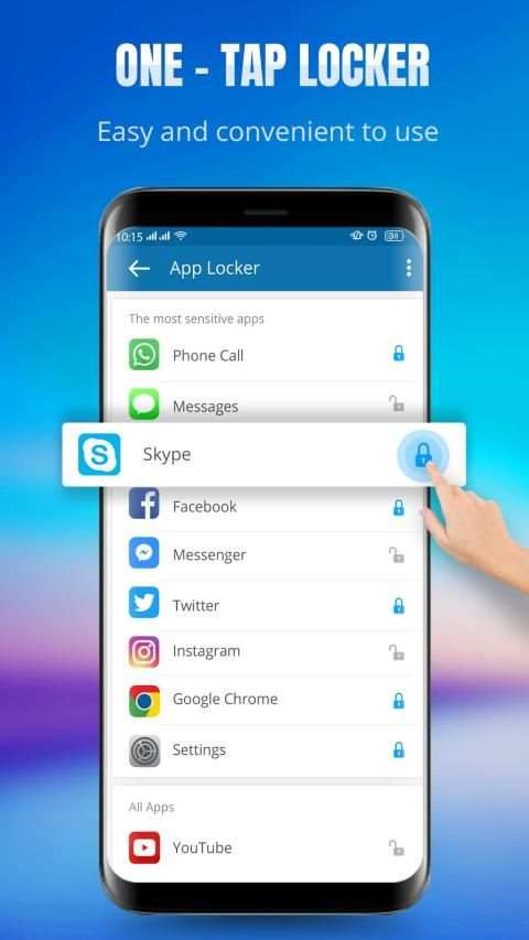 AppLock – App Locker & App Protector स्क्रीनशॉट 2