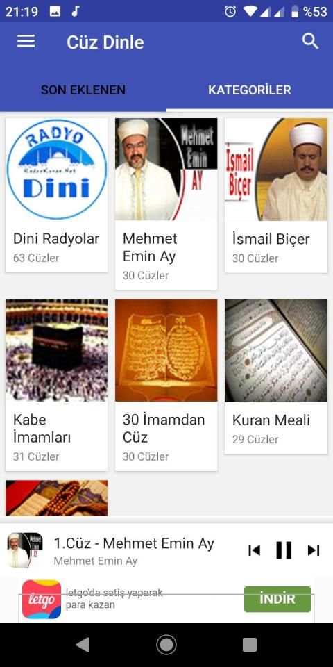 Kuranı Kerim Cüz Dinle - Kuran Meali Hatim Dinle screenshot 3
