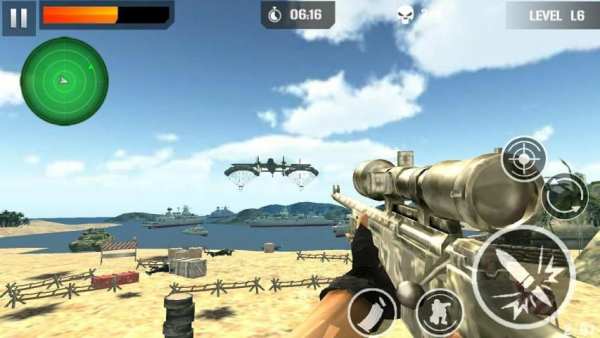 Sniper Crazy Beach Shooting screenshot 1