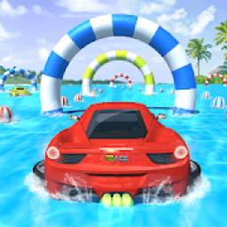 Water Surfing Car Stunts