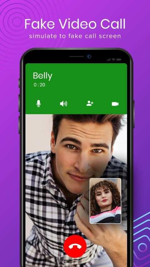 Girlfriend FakeTime prank : Fake Video Call स्क्रीनशॉट 2