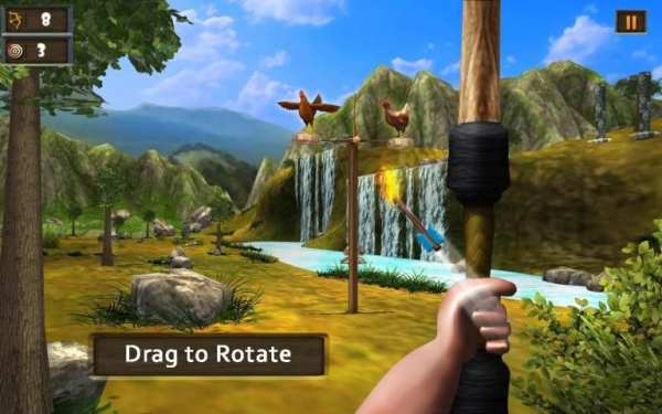 Crazy Chicken Shooting Game : Archery Killing screenshot 7