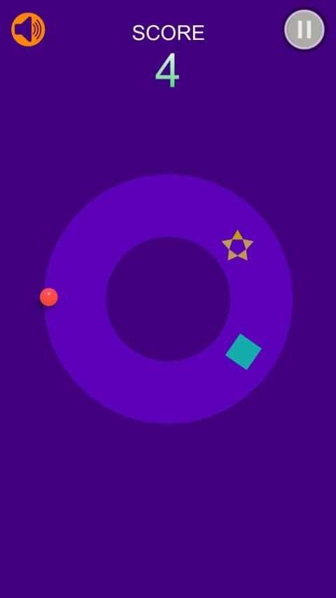 Circle Rush - Casual Game स्क्रीनशॉट 1