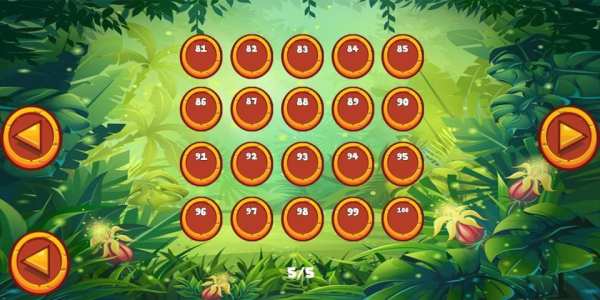 *Jungle Monkey Run: Banana Island Adventures Game screenshot 1