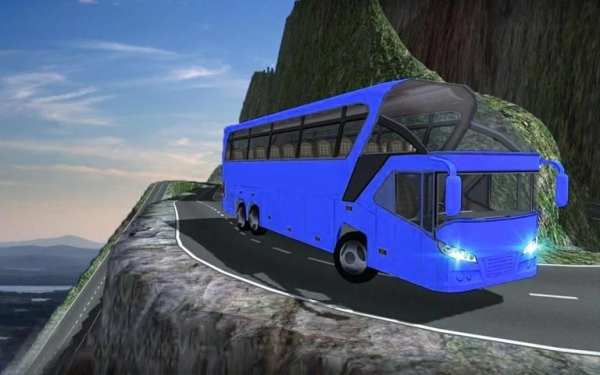 City Bus Racing Game Mania 2020 स्क्रीनशॉट 1