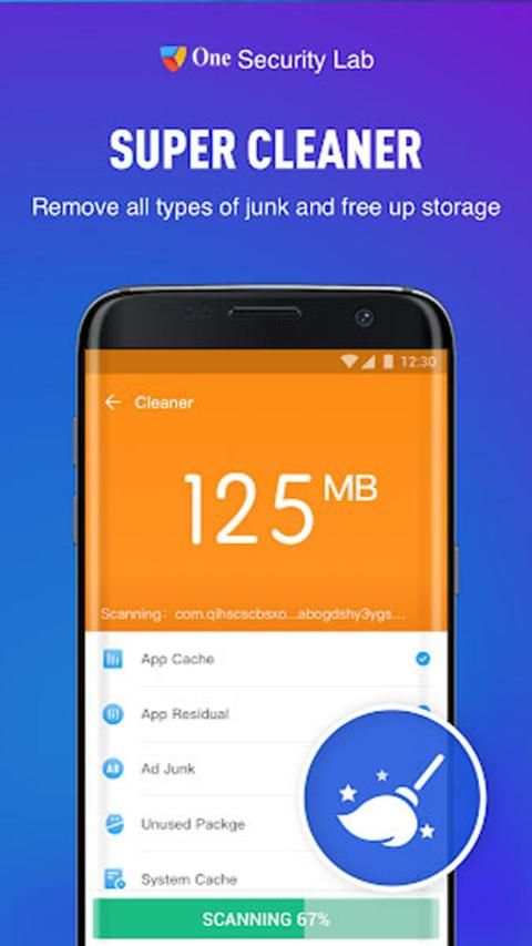One-Security - Master Antivirus, Cleaner, Booster स्क्रीनशॉट 7