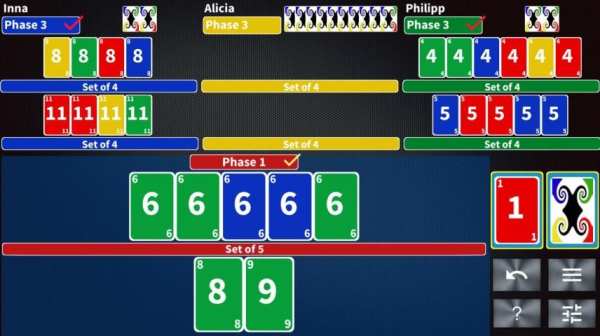 Phase Rummy: card game with 10 phases स्क्रीनशॉट 4