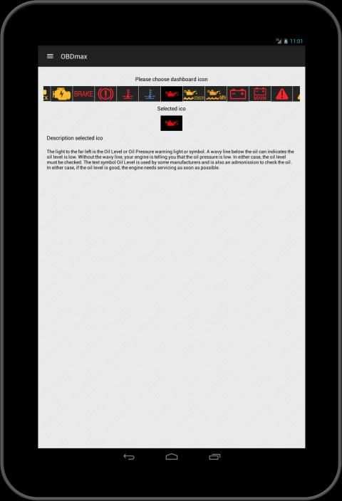 OBD2 scanner & fault codes description: OBDmax screenshot 7