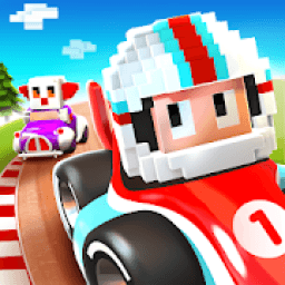 Blocky Racer - Endless Racing आइकन