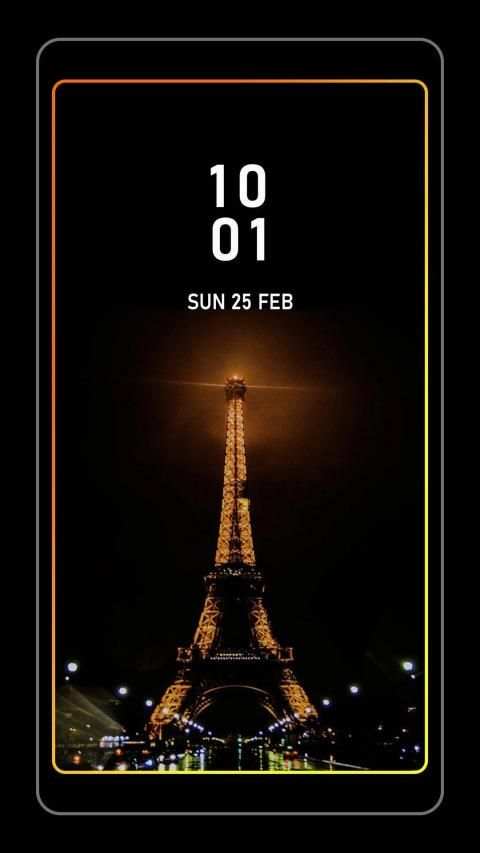 BorderLight - EdgeLight Live Wallpaper screenshot 3