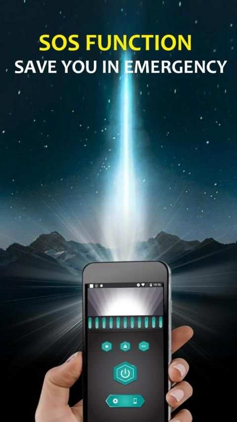 Super flashlight screenshot 1