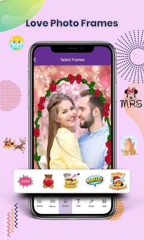 Picsoframe : Photo frame, editor, collage maker स्क्रीनशॉट 4