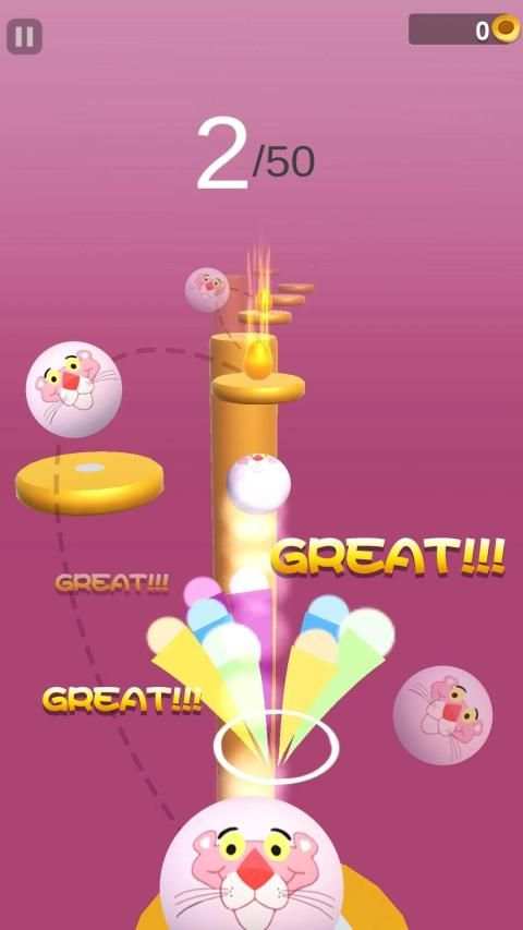 Crazy Ball 3D स्क्रीनशॉट 2