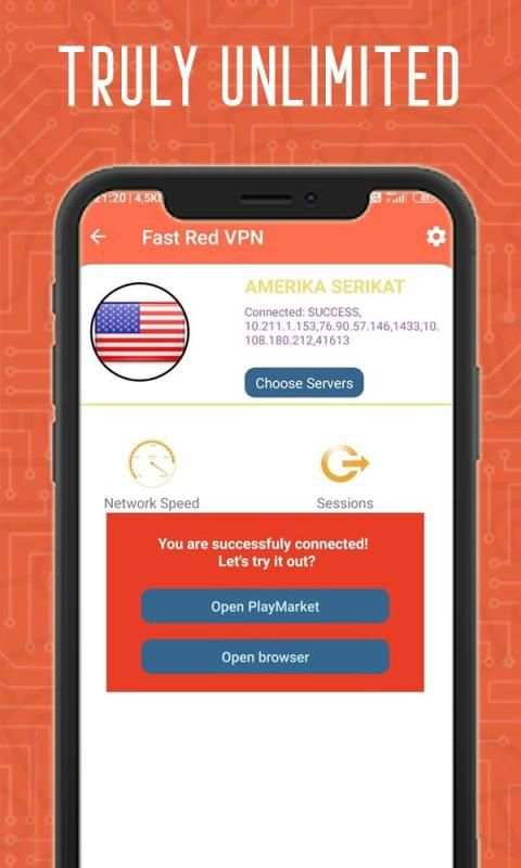 Super Red VPN - Fast Easy VPN screenshot 4