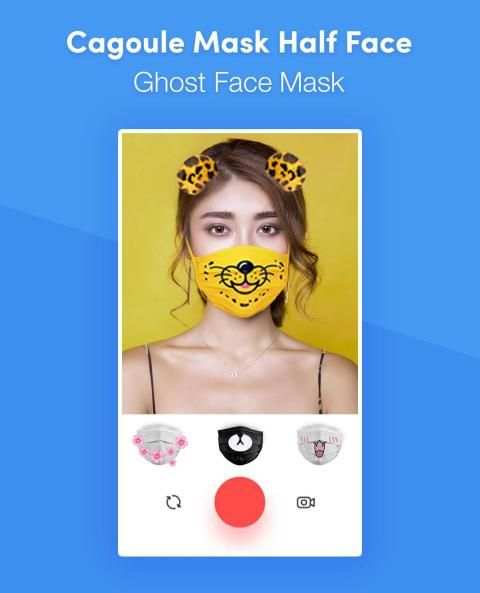Cagoule Mask Half Face | Ghost Face Mask screenshot 5