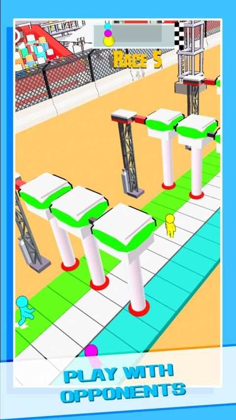 Stickman 3D Racing - Popular 3D Run Game screenshot 1