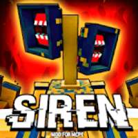 Siren Head In MCPE + SCP Horror map