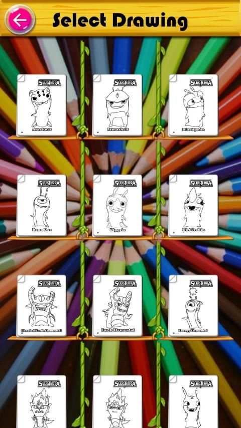 Slug Games Coloring Book for Slugterra Slug it out screenshot 6