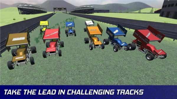 Outlaws Racing - Sprint Cars स्क्रीनशॉट 2