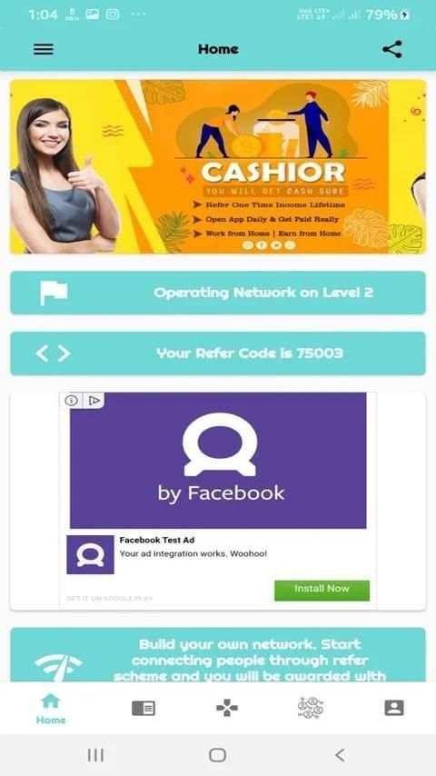 Cashior- News, Games, Share & Earn screenshot 3