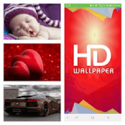HD Wallpaper (Background QHD &amp; GIF) आइकन
