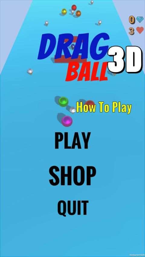 Drag and shoot Ball - Fun Causal 3D Game 2020 स्क्रीनशॉट 1
