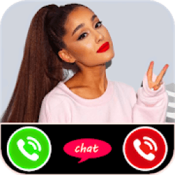 Pretty Ariana Grande: Fake Video Call And Chat आइकन